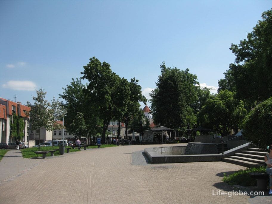 Konstantino Sirvydo Square Vilnius