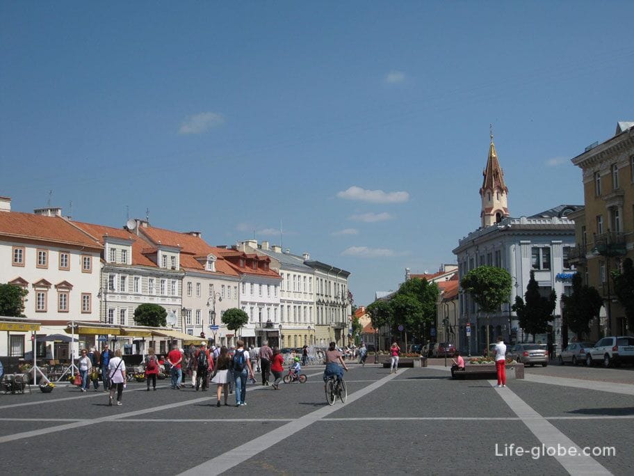 Town Hall Square - Old Town of Vilnius