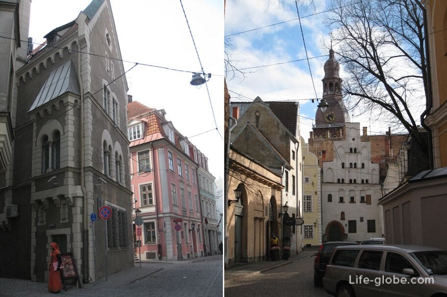 architecture of old Riga