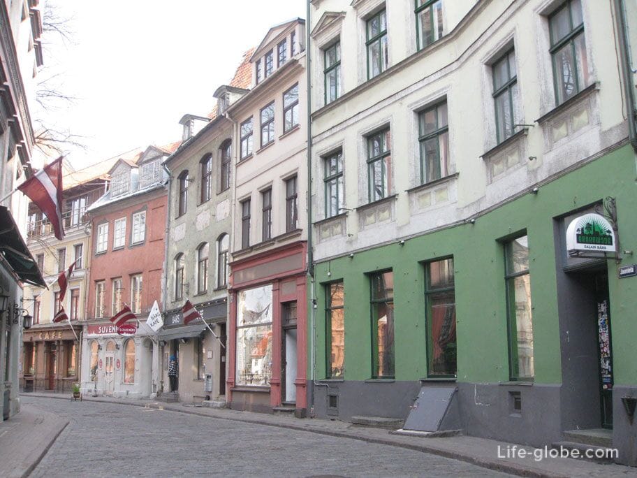 Jauniela Street in Riga