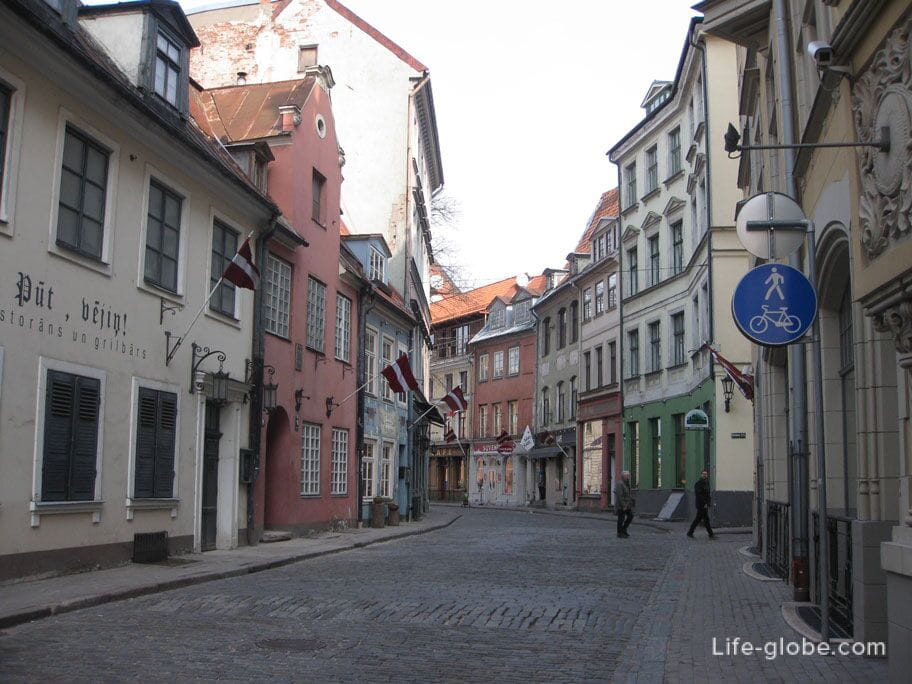 Jauniela Street, Riga, Latvia