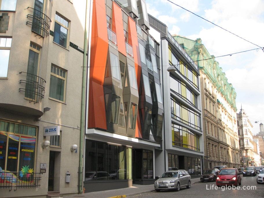 modern style in Riga