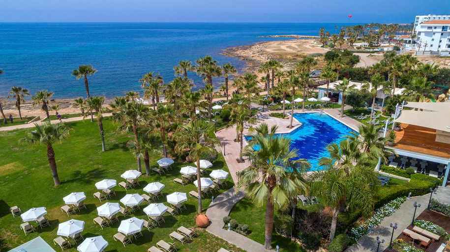 Hotels in Paphos with the beach (center of Paphos, area of Geroskipou and Coral Bay)