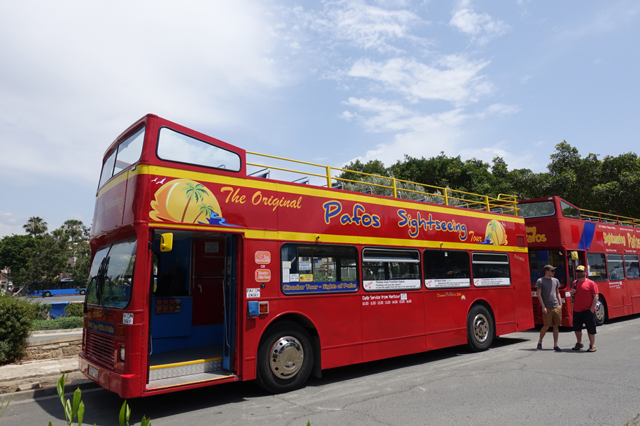 Экскурсионные автобусы в Пафосе